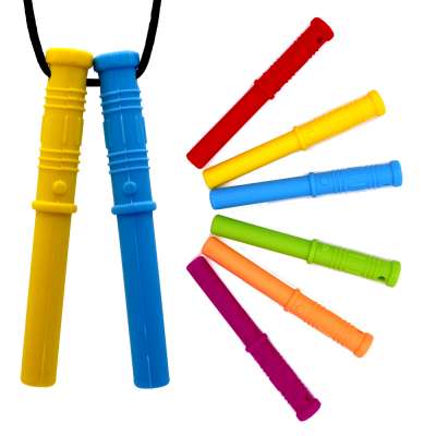 Interesting silicone baby teethers baby favorite chewing pendant